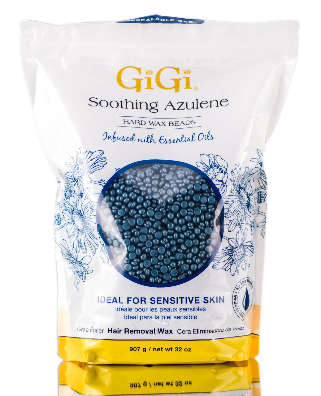 Gigi Soothing Azulene Hard Wax Beads-image1 Gigi Soothing Azulene Hard Wax Beads-image1