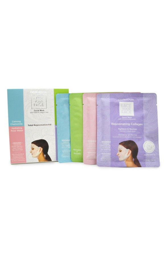 Dermovia Lace Your Face Facial Mask Total Rejuvenation