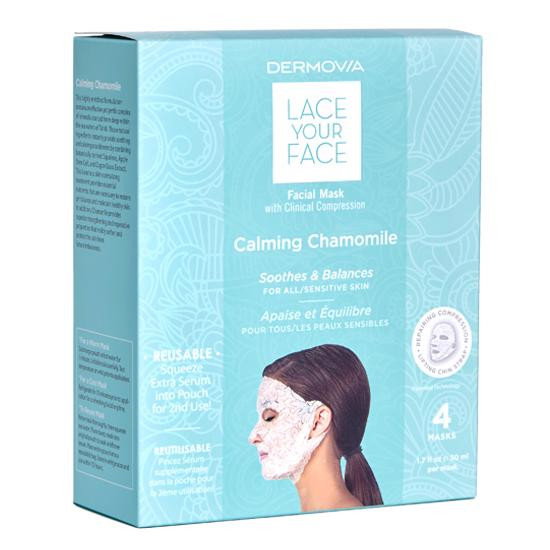Dermovia Lace Your Face Facial Mask Calming Chamomile-image1 Dermovia Lace Your Face Facial Mask Calming Chamomile-image1