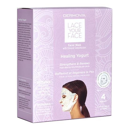 Dermovia Lace Your Face Facial Mask Healing Yogurt-image1 Dermovia Lace Your Face Facial Mask Healing Yogurt-image1