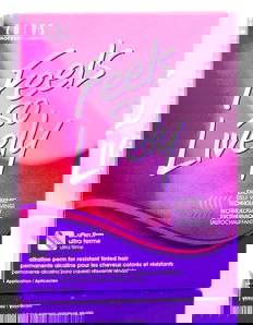 Zotos Feels So Lively Ultra Firm Alkaline Perm (Resistant Tinted Hair)