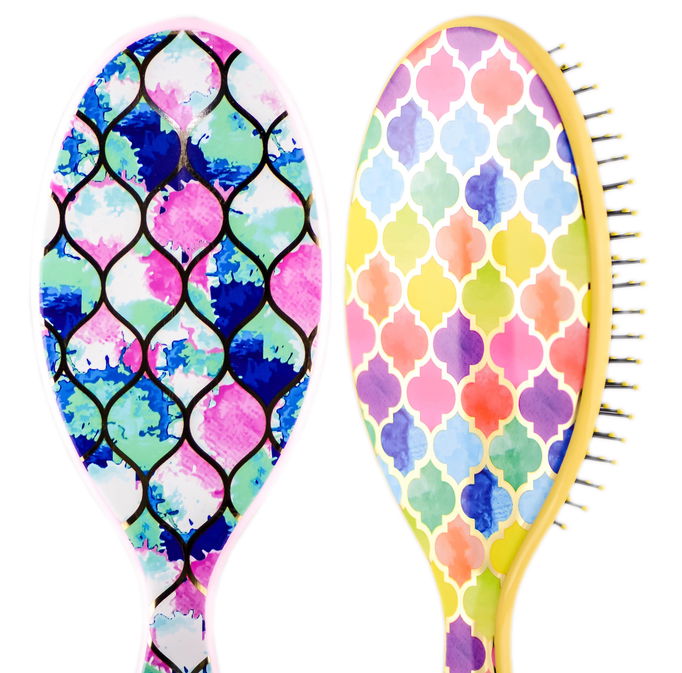 The Wet Brush Watercolor Mossaics Detangler