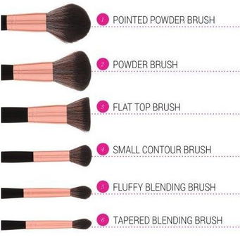13 Piece, BH Cosmetics Signature Rose Gold Brush Set | SleekShop