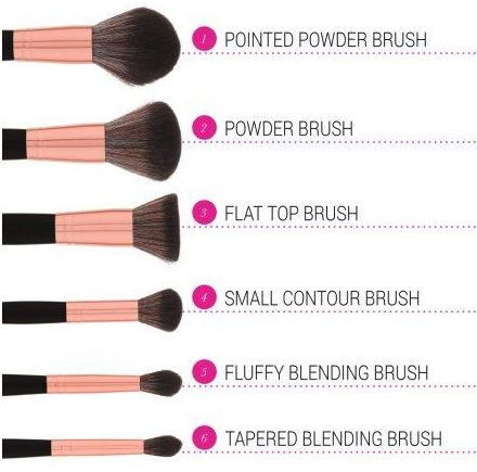 BH Cosmetics Signature Rose Gold Brush Set