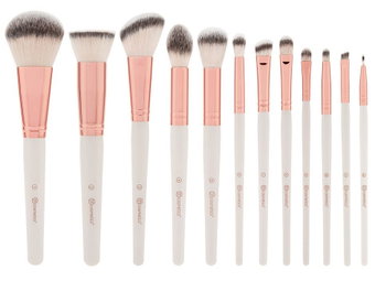 12 Piece, BH Cosmetics Rose Romance Brush Set | SleekShop