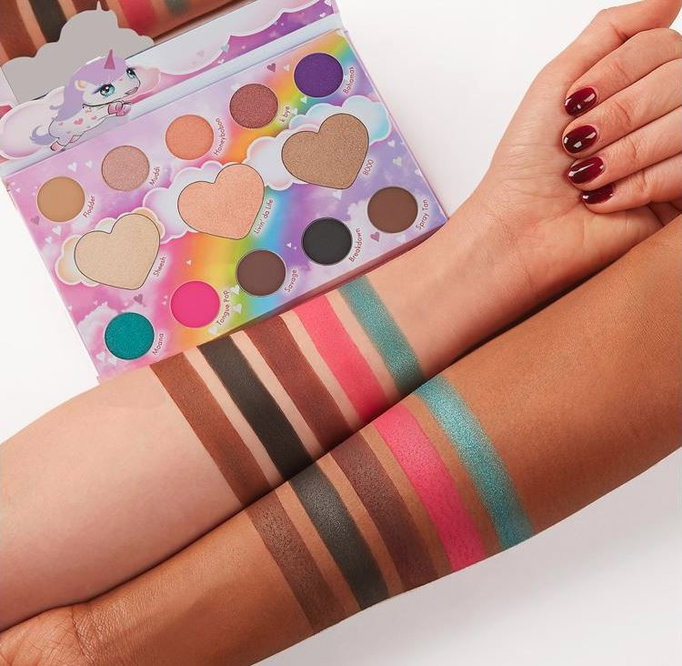 BH Cosmetics Marvycorn Shadow & Highlighter Palette-image3