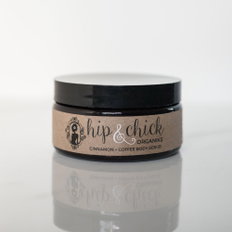 Hip & Chick Organiks Cinnamon + Coffee Body Scrub-image1