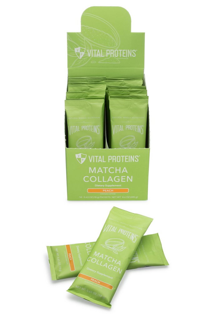 Vital Proteins Matcha Collagen - Peach-image1 Vital Proteins Matcha Collagen - Peach-image1