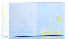 Tuff Grip Powdered Disposable Vinyl Gloves Tuff Grip Powdered Disposable Vinyl Gloves