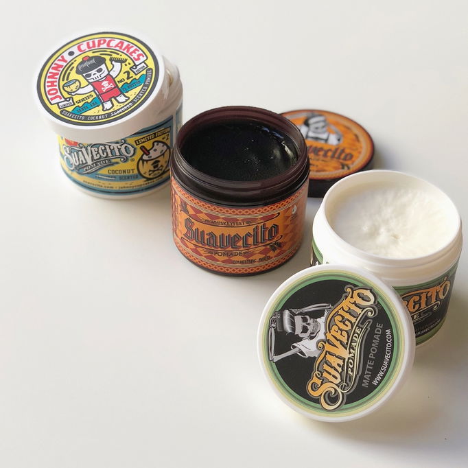 Suavecito X Johnny Cupcakes Firme Hold Coconut Scented Pomade