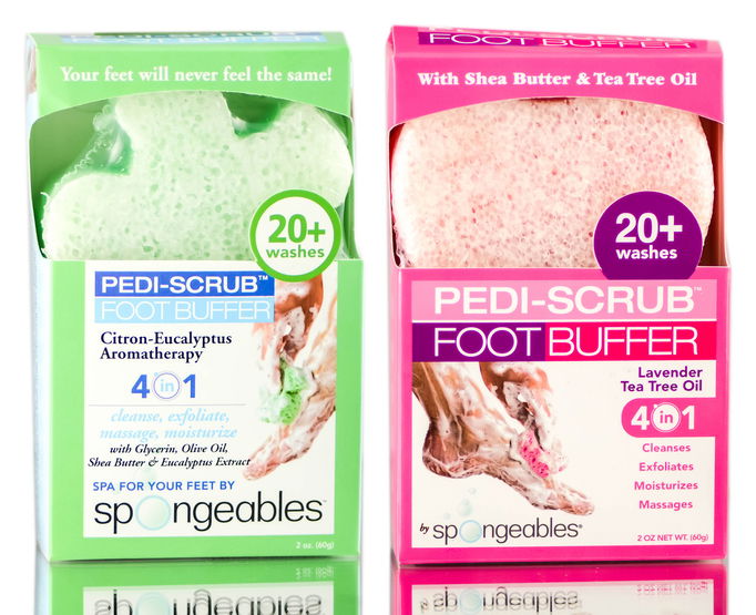 Spongeables Pedi-Scrub Sponge