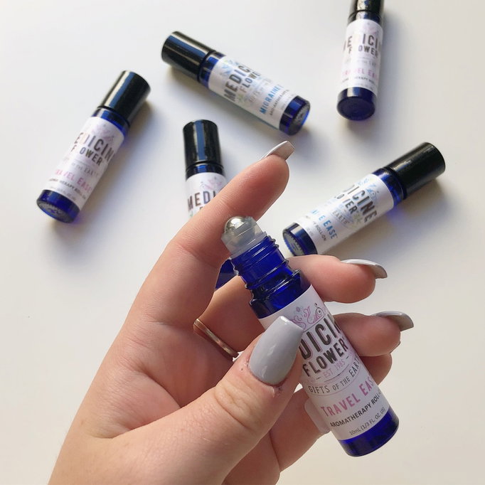 Medicine Flower Migraine Ease Aromatherapy Roll-On-image2