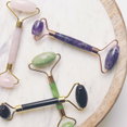 Biodara Rose Quartz Massage Face Roller-image3