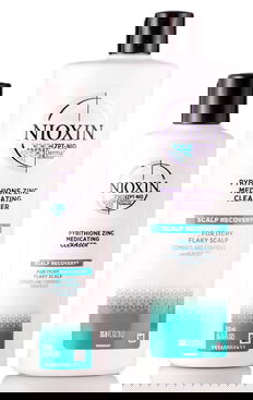 Nioxin SCALP RECOVERY Pyrithione Zinc Medicating Cleanser Shampoo For Itchy Flaky Scalp