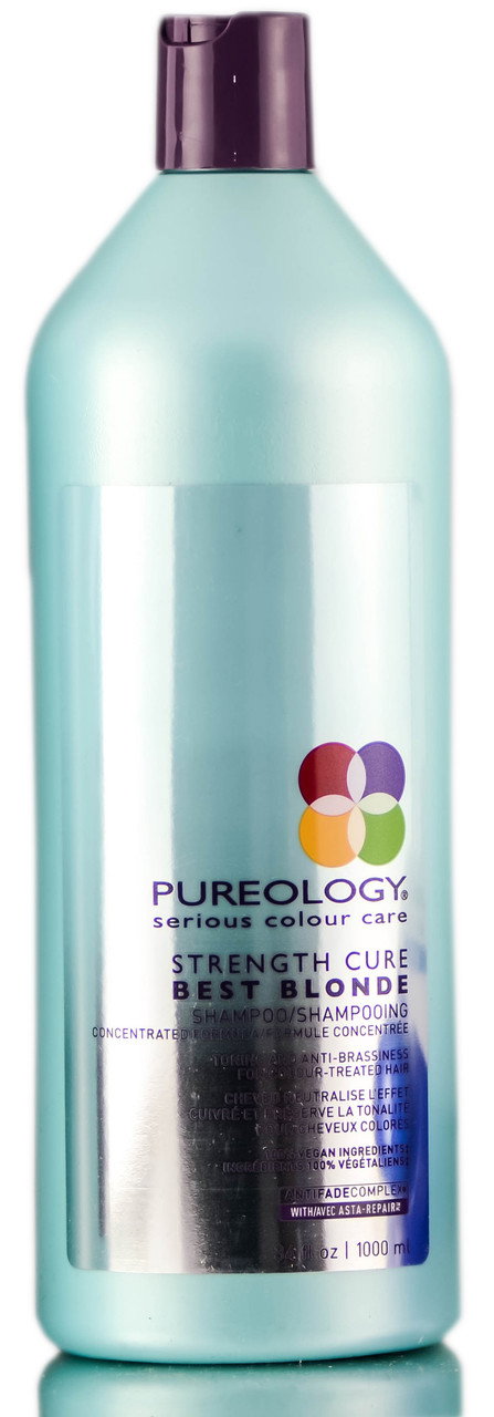 Pureology Strength Cure Best Blonde Shampoo-image1 Pureology Strength Cure Best Blonde Shampoo-image1