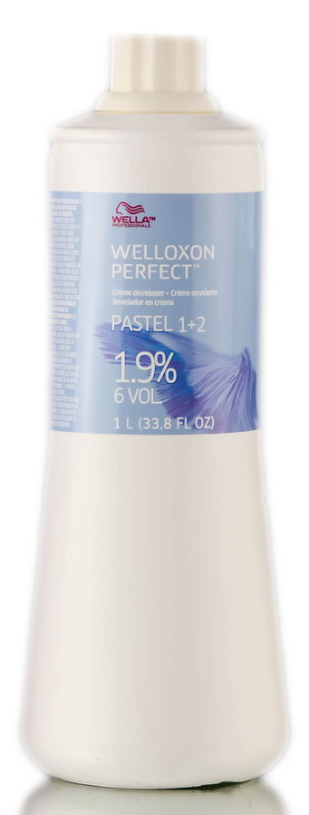 33.8 oz, Wella Welloxon Perfect Pastel Koleston 1+2 1.9% 6 VOL