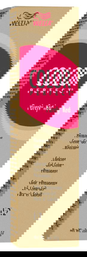 Wella Color Perfect Purely Red Permanent Creme Gel Haircolor