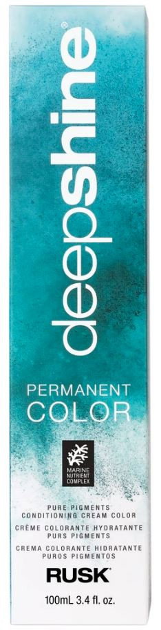 Rusk Deepshine Pure Pigments Conditioning Cream Color in 3.4 oz. Permanent Hair Color