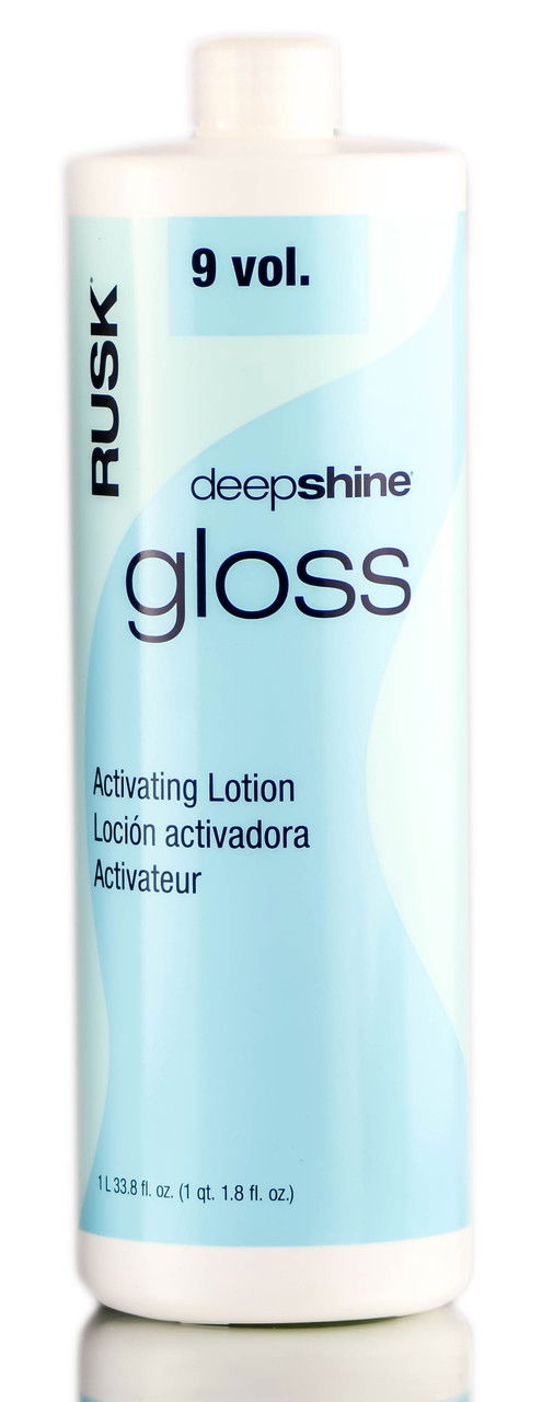 Rusk Deepshine Gloss Activating Lotion 9 Vol
