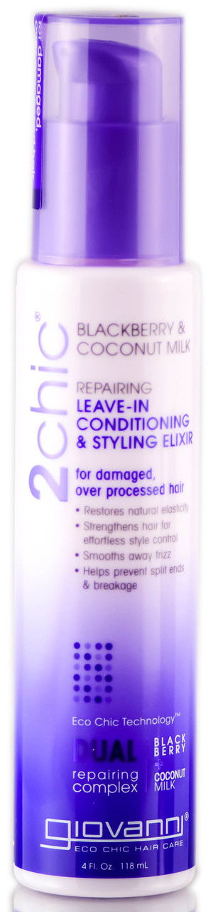 Giovanni 2 Chic Repairing Leave-In Conditioning & Styling Elixir