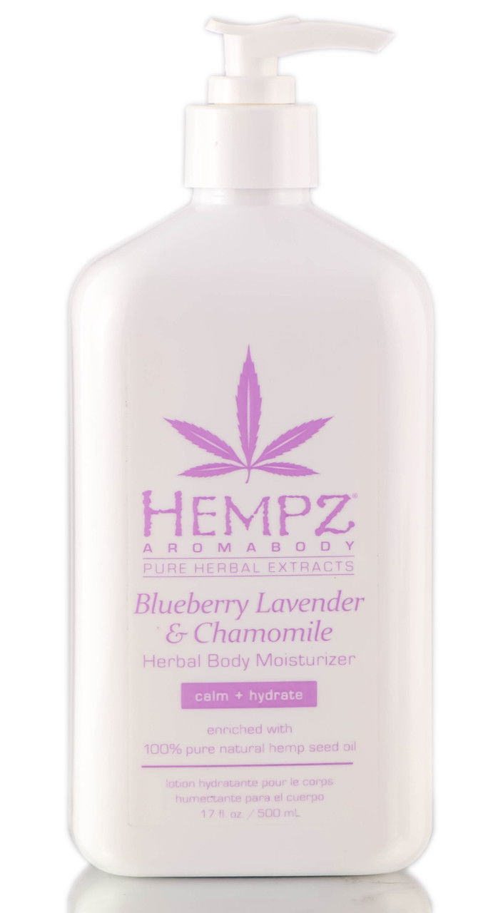 17 oz, Hempz Blueberry Lavender & Chamomile Herbal Body