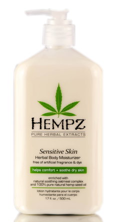 Hempz Sensitive Skin Herbal Body Moisturizer-image1