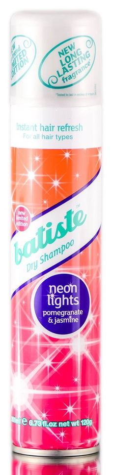 Batiste Neon Lights Pomegranate & Jasmine Dry Shampoo