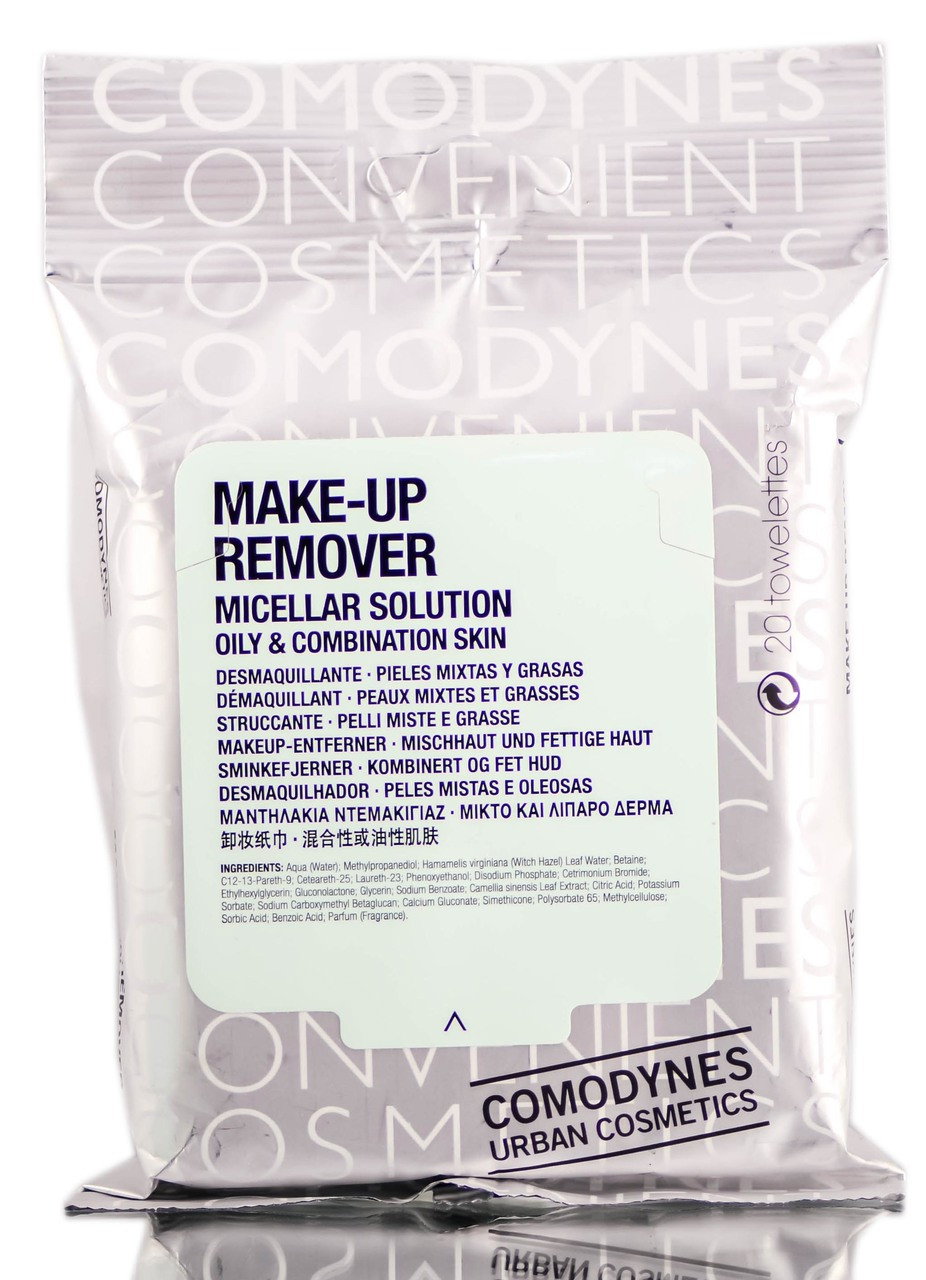 Comodynes Oily & Combination Skin Micellar Solution Make-Up Remover Pack-image1