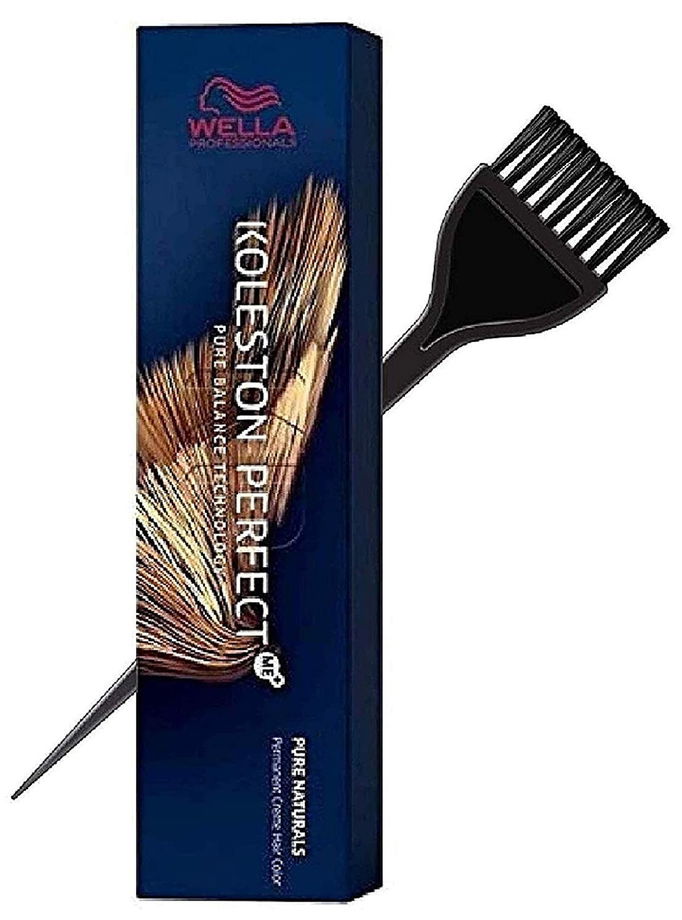 Wella KOLESTON Perfect Me+ Permanent Creme Haircolor, 2 oz (with Sleek Tint Brush) Hair Color Dye Wella KOLESTON Perfect Me+ Permanent Creme Haircolor, 2 oz (with Sleek Tint Brush) Hair Color Dye
