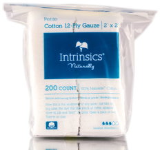 Intrinsics Petite Cotton 12 - Ply Gauze 2x2-image1 Intrinsics Petite Cotton 12 - Ply Gauze 2x2-image1