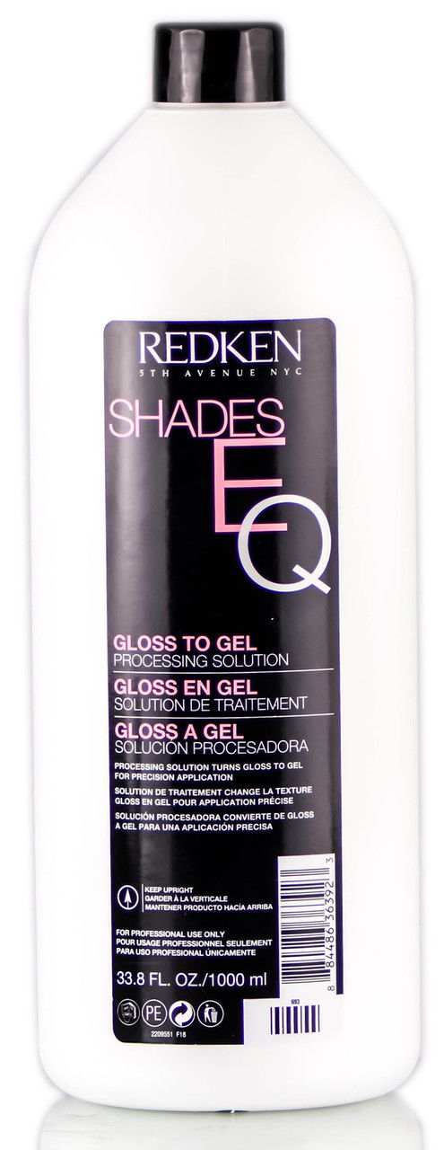 Redken Shades EQ Gloss To Gel Processing Solution