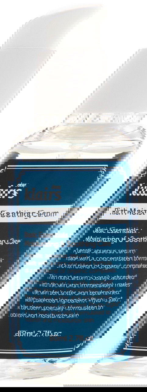 Dear, Klairs Rich Moist Soothing Serum