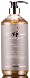 Manna Kadar Relax Luxe Bath & Body Collection Moisturizing Exfoliating Body Wash