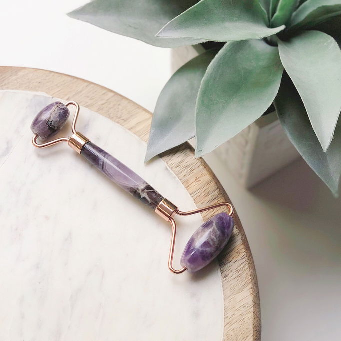 Biodara Amethyst Massage Face Roller