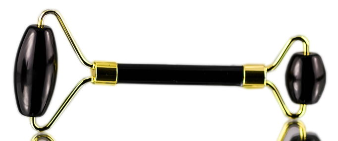 Biodara Obsidian Massage Face Roller