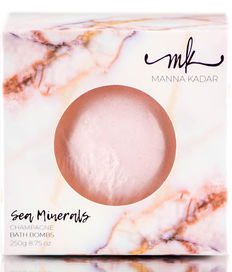 Manna Kadar Relax Sea Minerals Champagne Bath Bomb Single