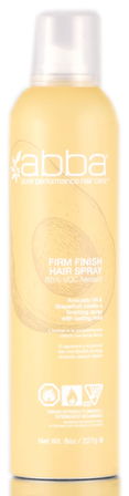 Abba Firm Finish Hair Spray (55% VOC)