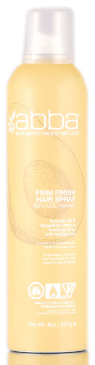 Abba Firm Finish Hair Spray (55% VOC)