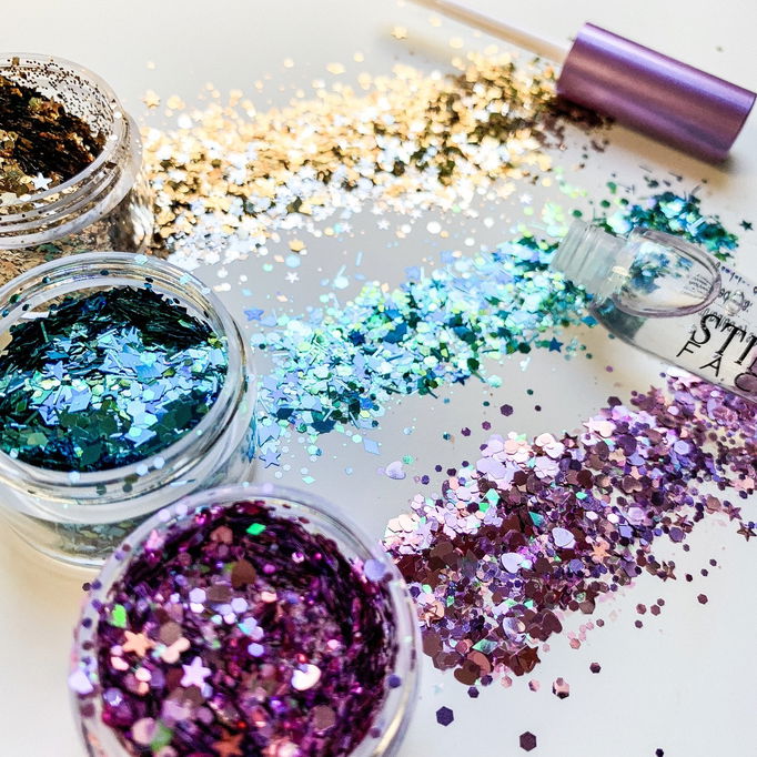 StinaFace Festival Face and Body Glitter Set StinaFace Festival Face and Body Glitter Set