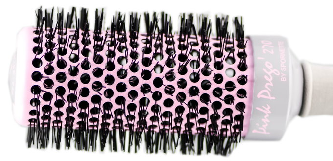 Spornette Pink Prego Ceramic Round Brush-image2