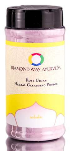 Diamond Way Ayurveda Rose Ubtan Herbal Cleansing Powder-image1 Diamond Way Ayurveda Rose Ubtan Herbal Cleansing Powder-image1