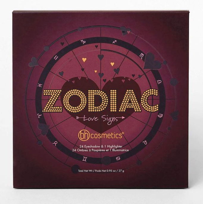 BH Cosmetics Zodiac Love Signs 25 Color Eyeshadow & Highlighter Palette