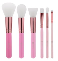 BH Cosmetics Mini Pink Perfection 6 Piece Brush Set-image1