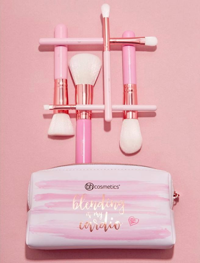 BH Cosmetics Mini Pink Perfection 6 Piece Brush Set-image4