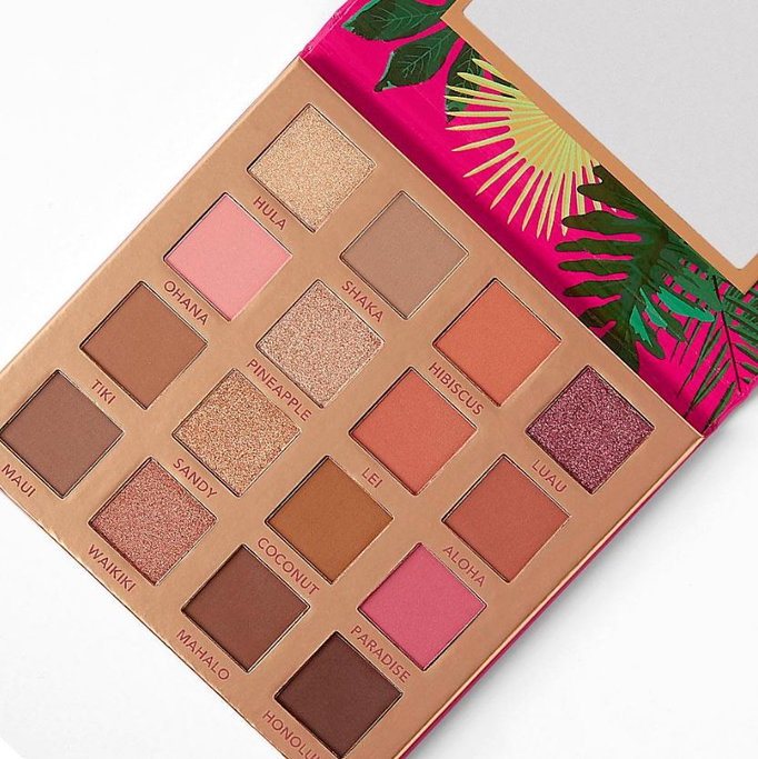 BH Cosmetics Hangin' In Hawaii 16 Color Shadow Palette-image3