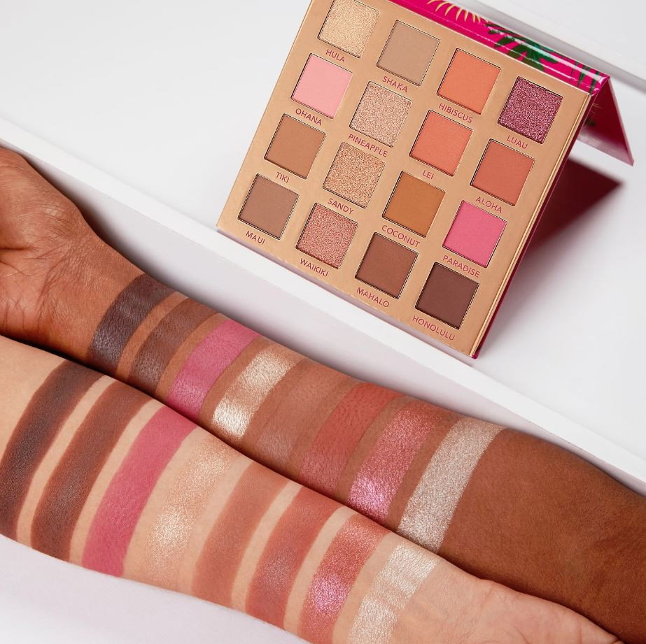 BH Cosmetics Hangin' In Hawaii 16 Color Shadow Palette-image4