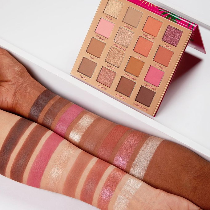 BH Cosmetics Hangin' In Hawaii 16 Color Shadow Palette-image4