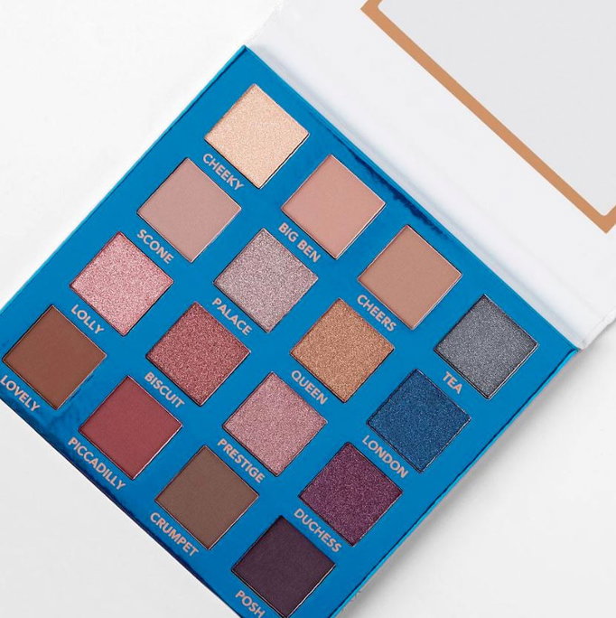 BH Cosmetics Love in London 16 Color Shadow Palette-image3