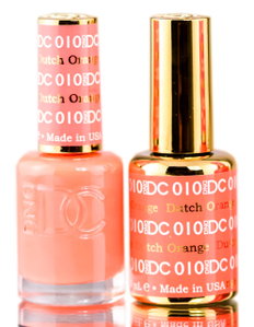 DND DC Oranges GEL POLISH DUO, Gel Lacquer 0.5 oz + Matching Nail Polish Color 0.5 oz, Daisy Nails-image1 DND DC Oranges GEL POLISH DUO, Gel Lacquer 0.5 oz + Matching Nail Polish Color 0.5 oz, Daisy Nails-image1