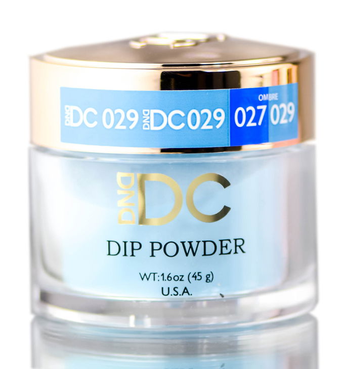 DND DC Blues & Greens DIP POWDER for Nails, Daisy Dipping